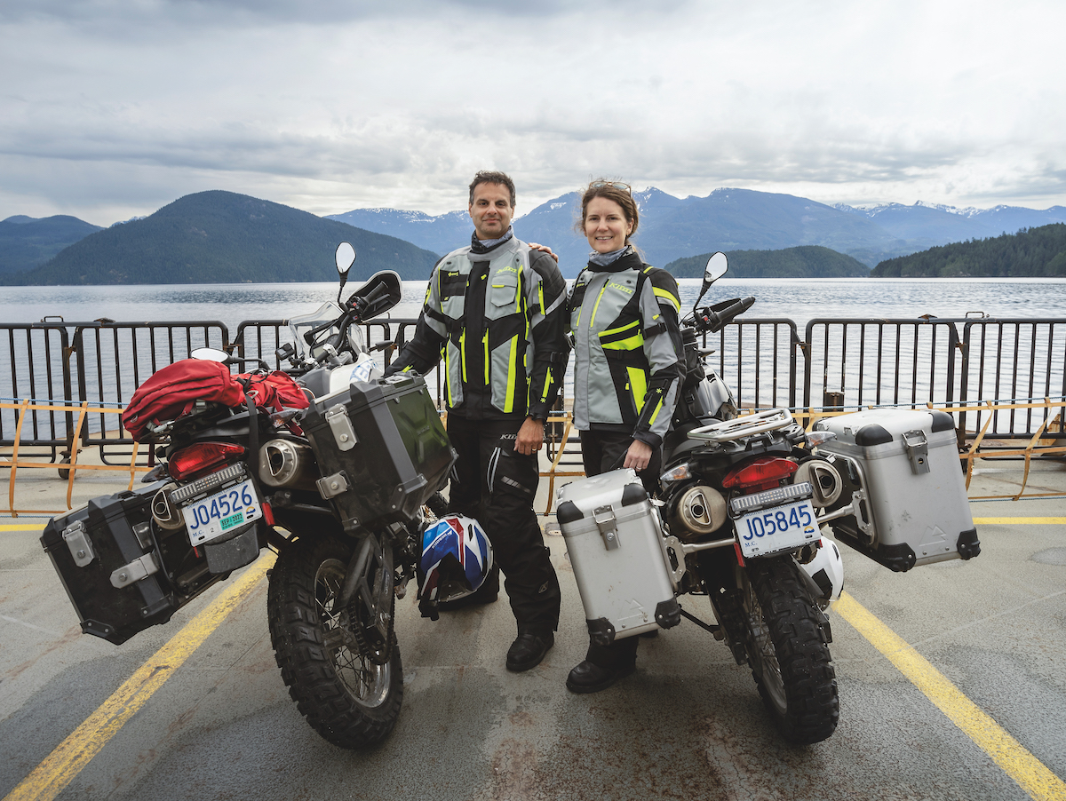 Ontario Motorcycle Adventure Tourer Visits Final Resting Place of